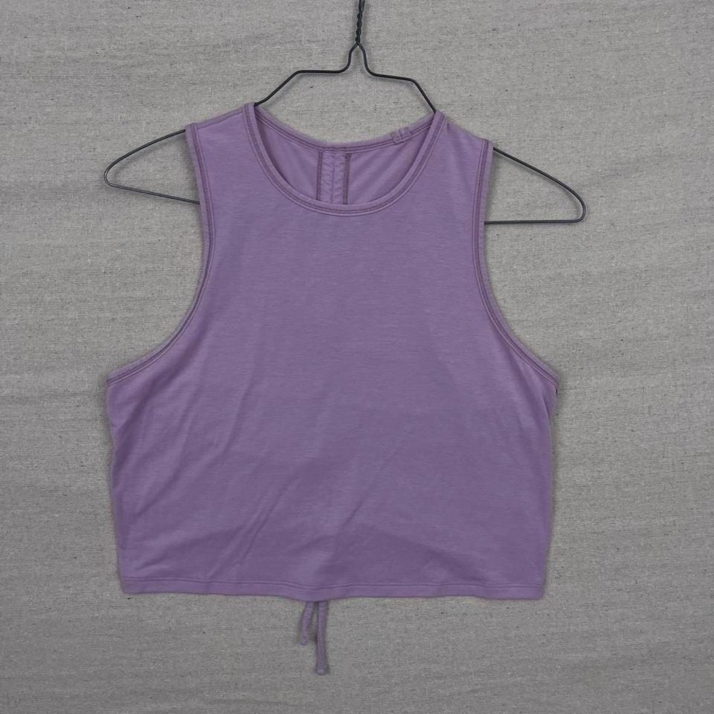 Lululemon Cinch Me‎ Up Lavender Tank Top